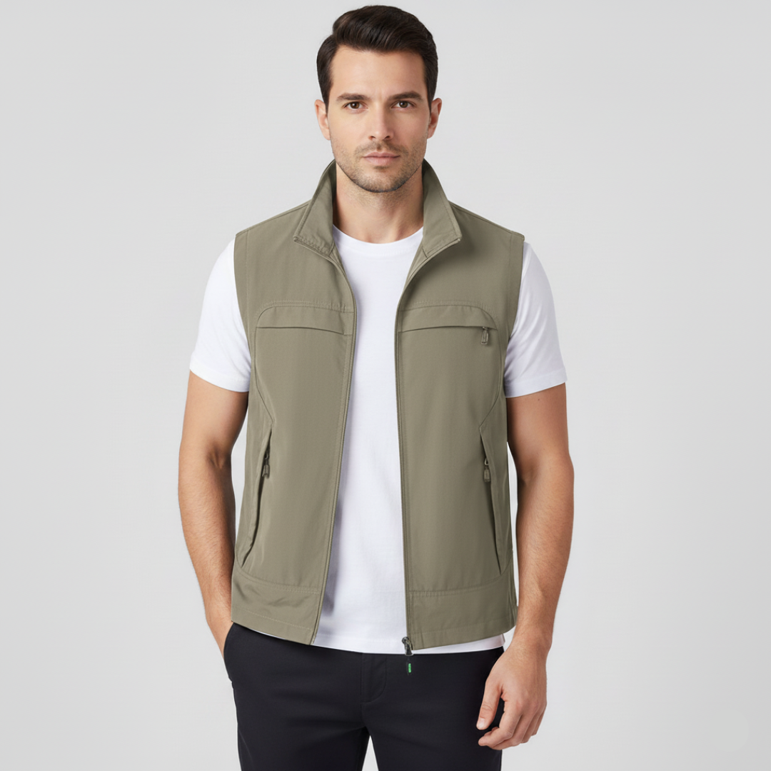 Josef - Hurtigttørrende Herreveste til Udendørs Eventyr og Fritidsaktiviteter | Optimal Komfort og Funktionalitet