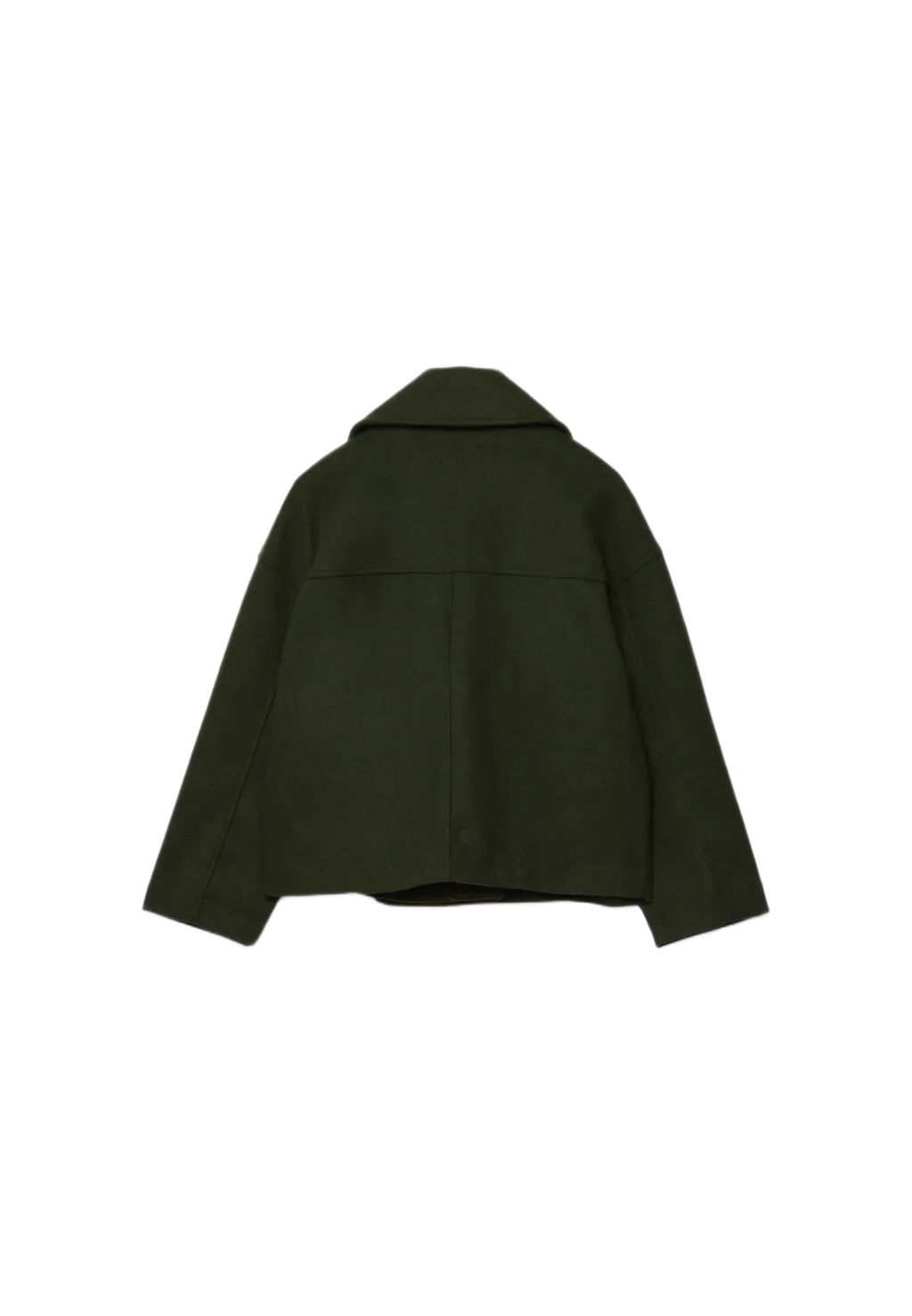 Gabriele - Stilfuld Dobbeltradet Kort Jakke til Kvinder | Elegant Damejakke til Modebevidste