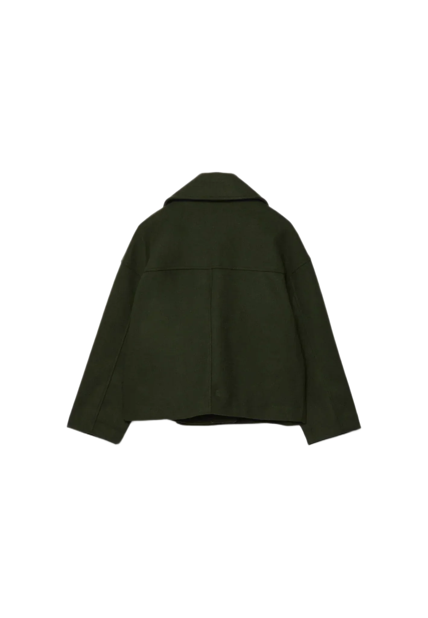 Gabriele - Stilfuld Dobbeltradet Kort Jakke til Kvinder | Elegant Damejakke til Modebevidste