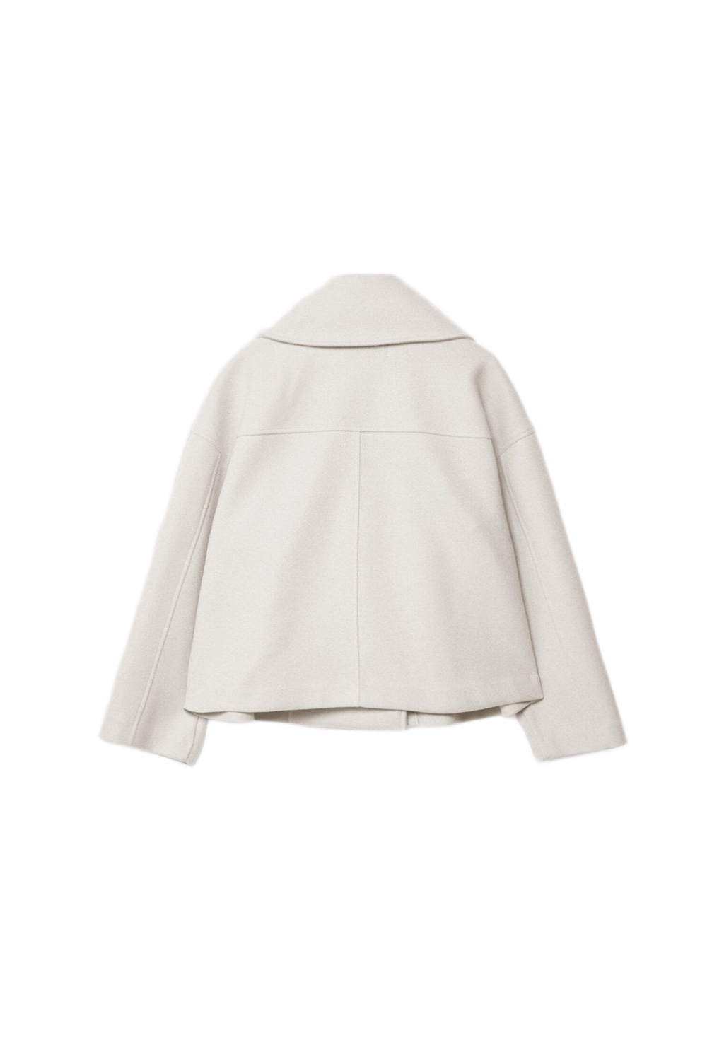 Gabriele - Stilfuld Dobbeltradet Kort Jakke til Kvinder | Elegant Damejakke til Modebevidste