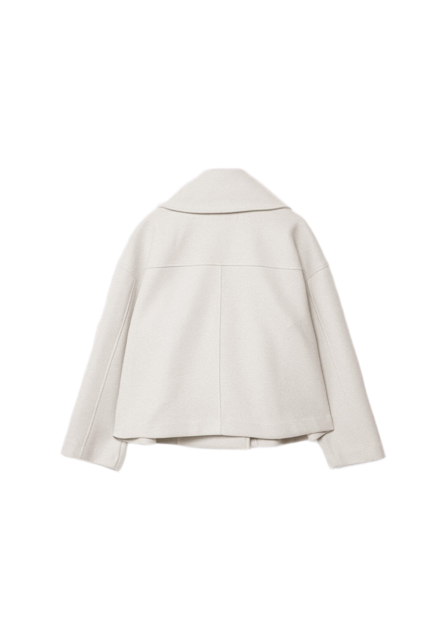 Gabriele - Stilfuld Dobbeltradet Kort Jakke til Kvinder | Elegant Damejakke til Modebevidste