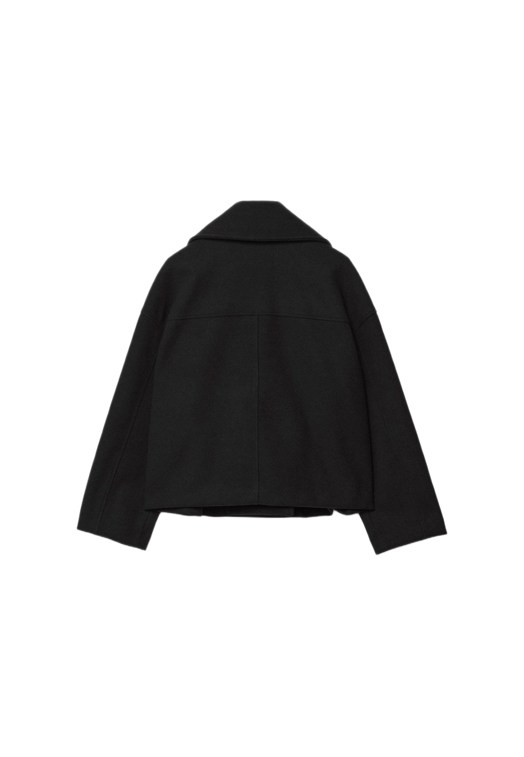 Gabriele - Stilfuld Dobbeltradet Kort Jakke til Kvinder | Elegant Damejakke til Modebevidste