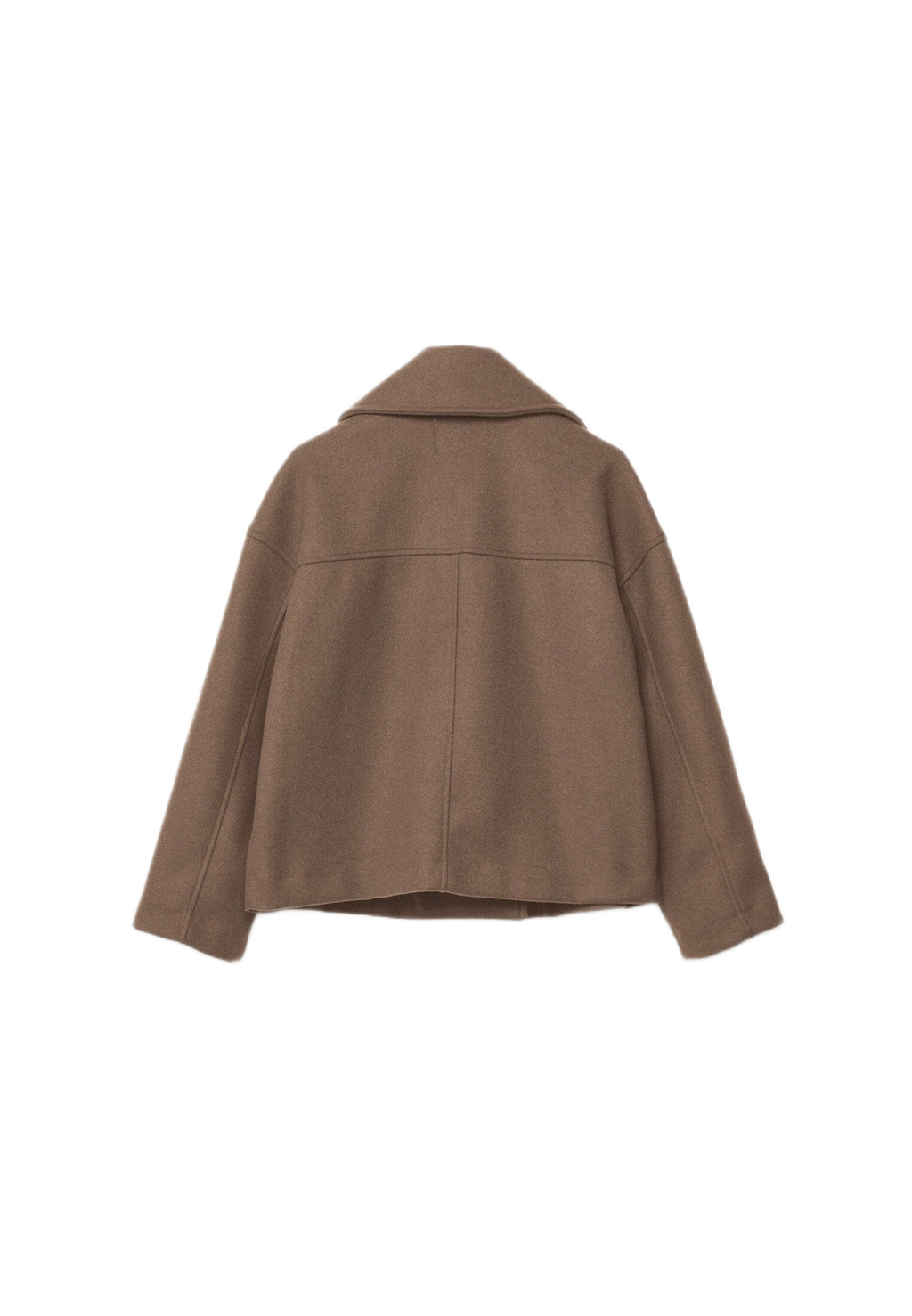 Gabriele - Stilfuld Dobbeltradet Kort Jakke til Kvinder | Elegant Damejakke til Modebevidste