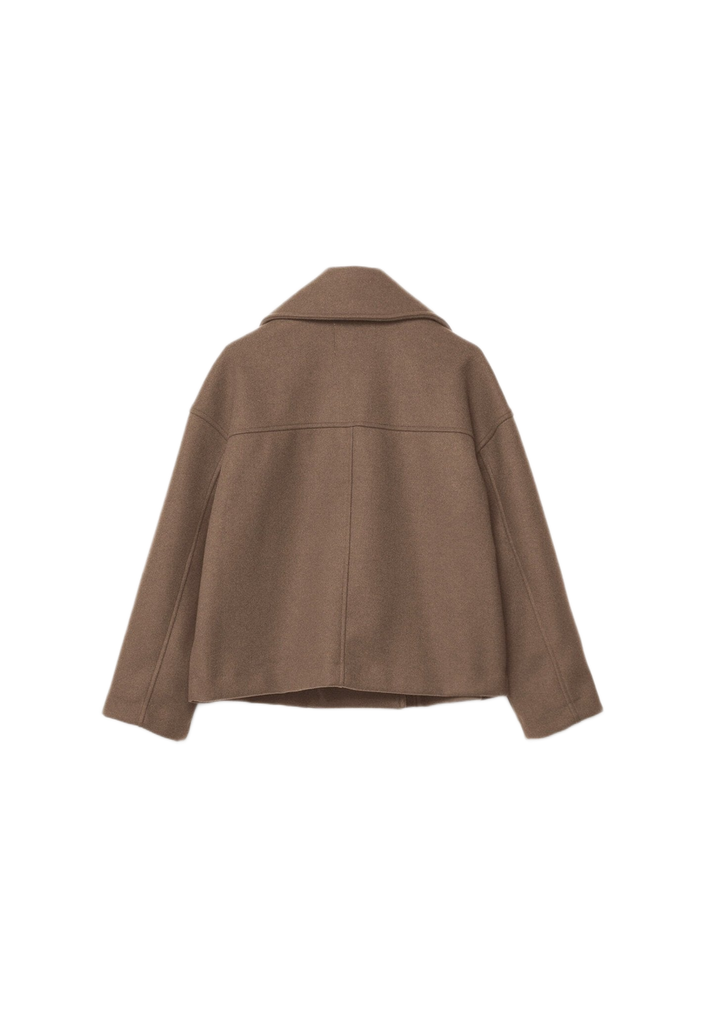 Gabriele - Stilfuld Dobbeltradet Kort Jakke til Kvinder | Elegant Damejakke til Modebevidste