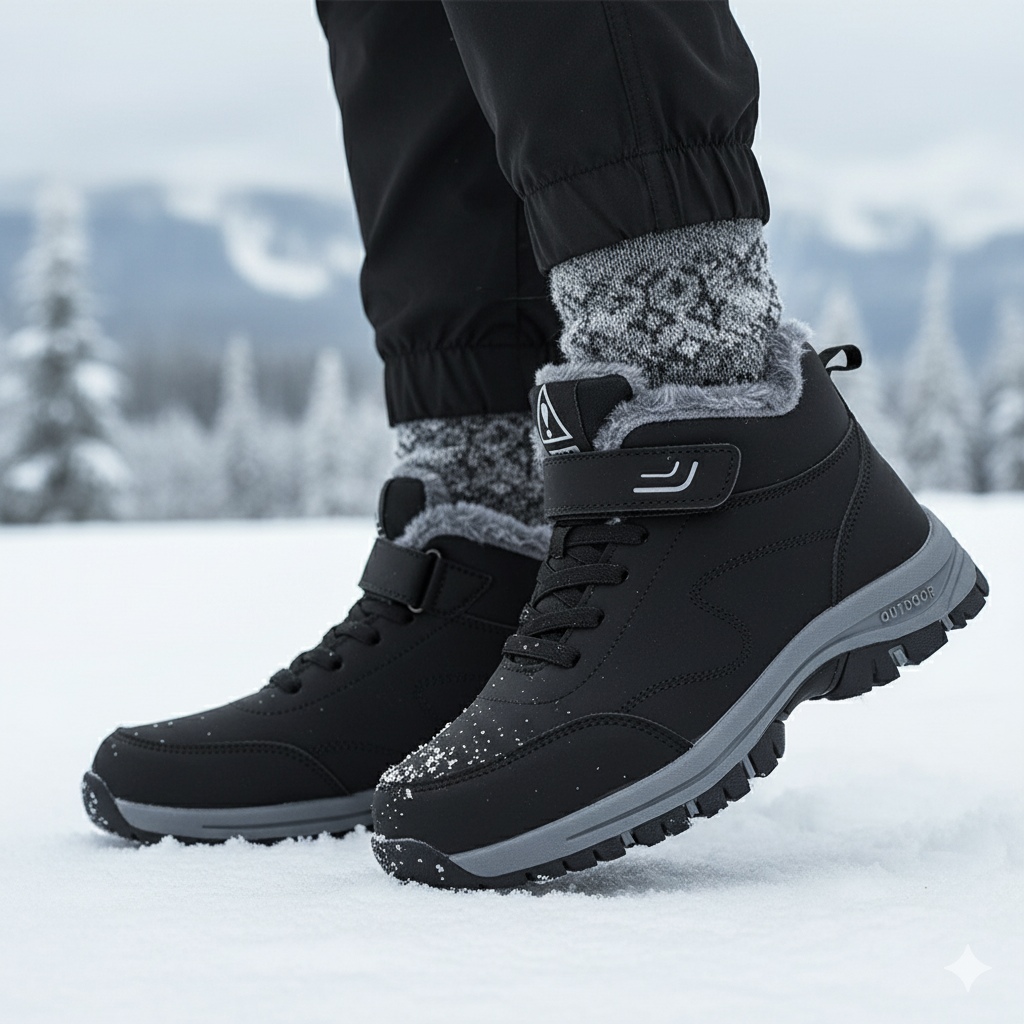 Monika - Ergonomiske Vinterindlægssåler – Bedste Fodstøtte til Kolde Dage | Komfortable Varme Indlægssåler