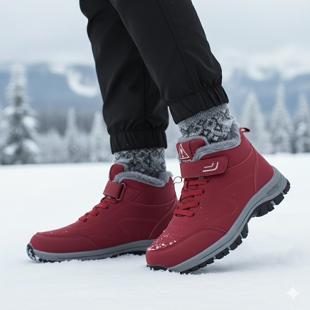 Monika - Ergonomiske Vinterindlægssåler – Bedste Fodstøtte til Kolde Dage | Komfortable Varme Indlægssåler