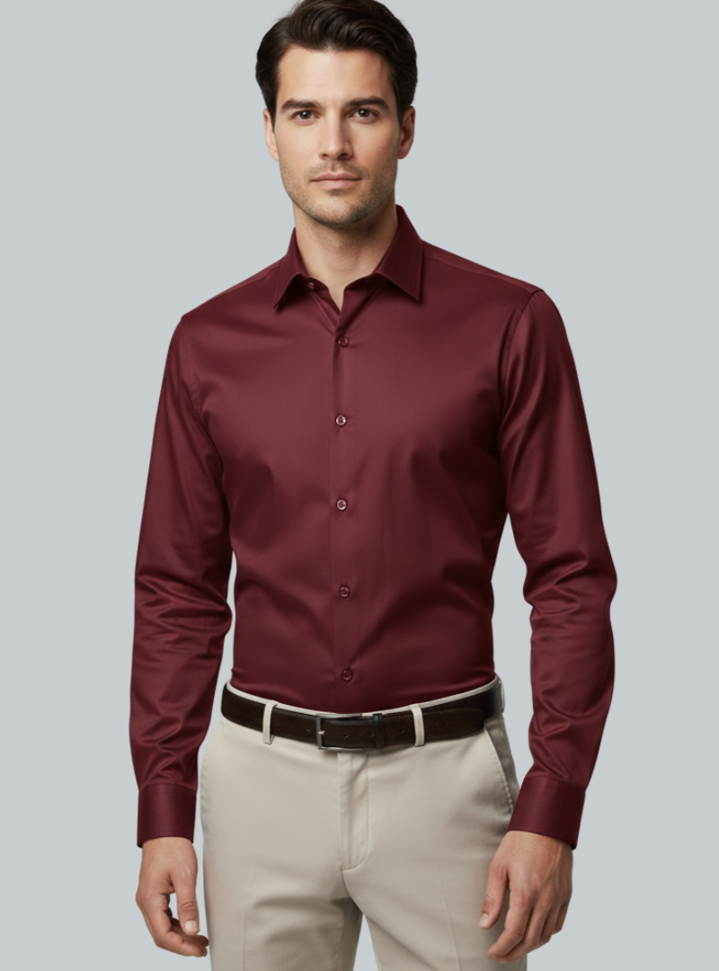 Vico - Stilfuld Langærmet Herreskjorte | Elegant Skjorte til Mænd til Alle Lejligheder