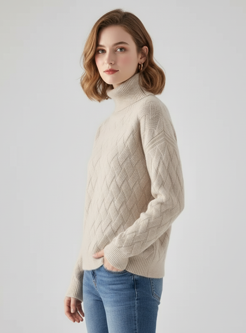 Enrica - Elegant og Komfortabel Damepullover til Stilfuldt Fritidstøj