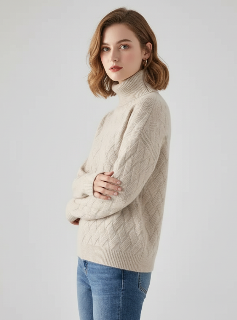 Enrica - Elegant og Komfortabel Damepullover til Stilfuldt Fritidstøj