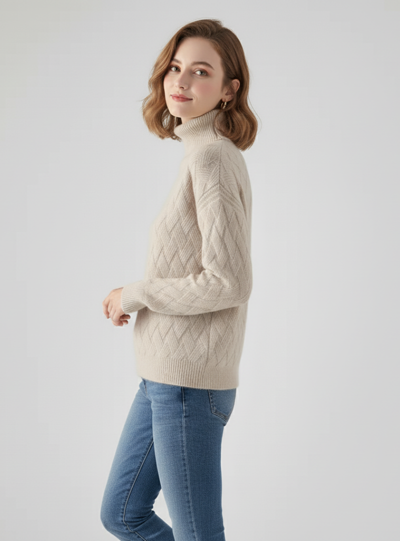 Enrica - Elegant og Komfortabel Damepullover til Stilfuldt Fritidstøj