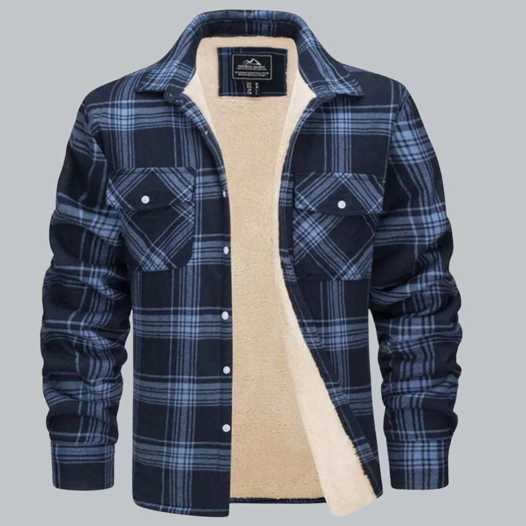 Heinrich - Stilfuld Herrejakke med Varm Fleeceforing til Vinter