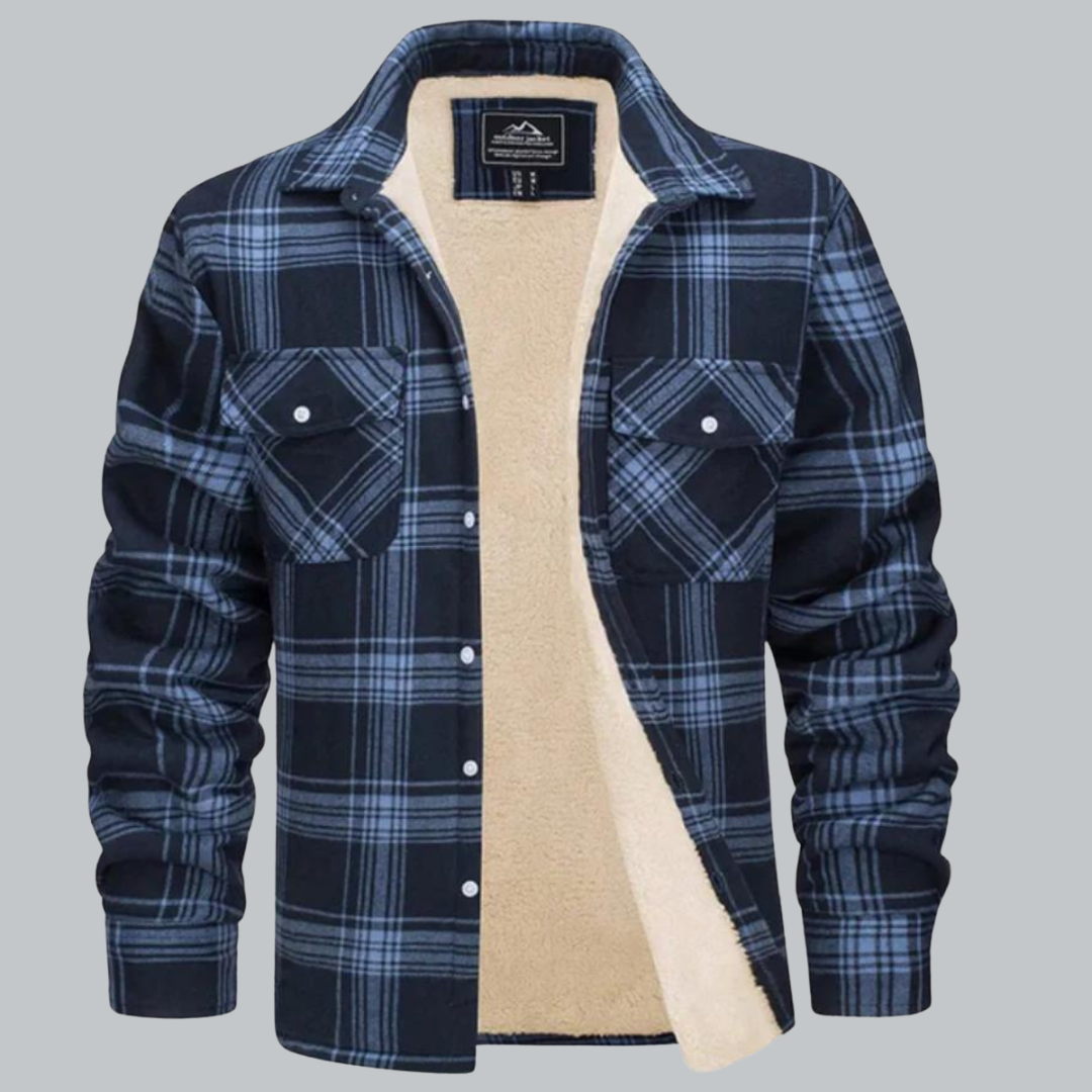 Heinrich - Stilfuld Herrejakke med Varm Fleeceforing til Vinter
